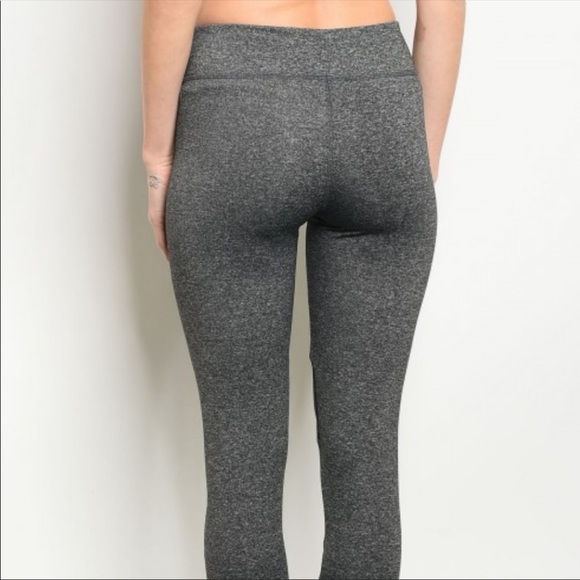 Mesh Insert Leggings - Picture 3 of 7